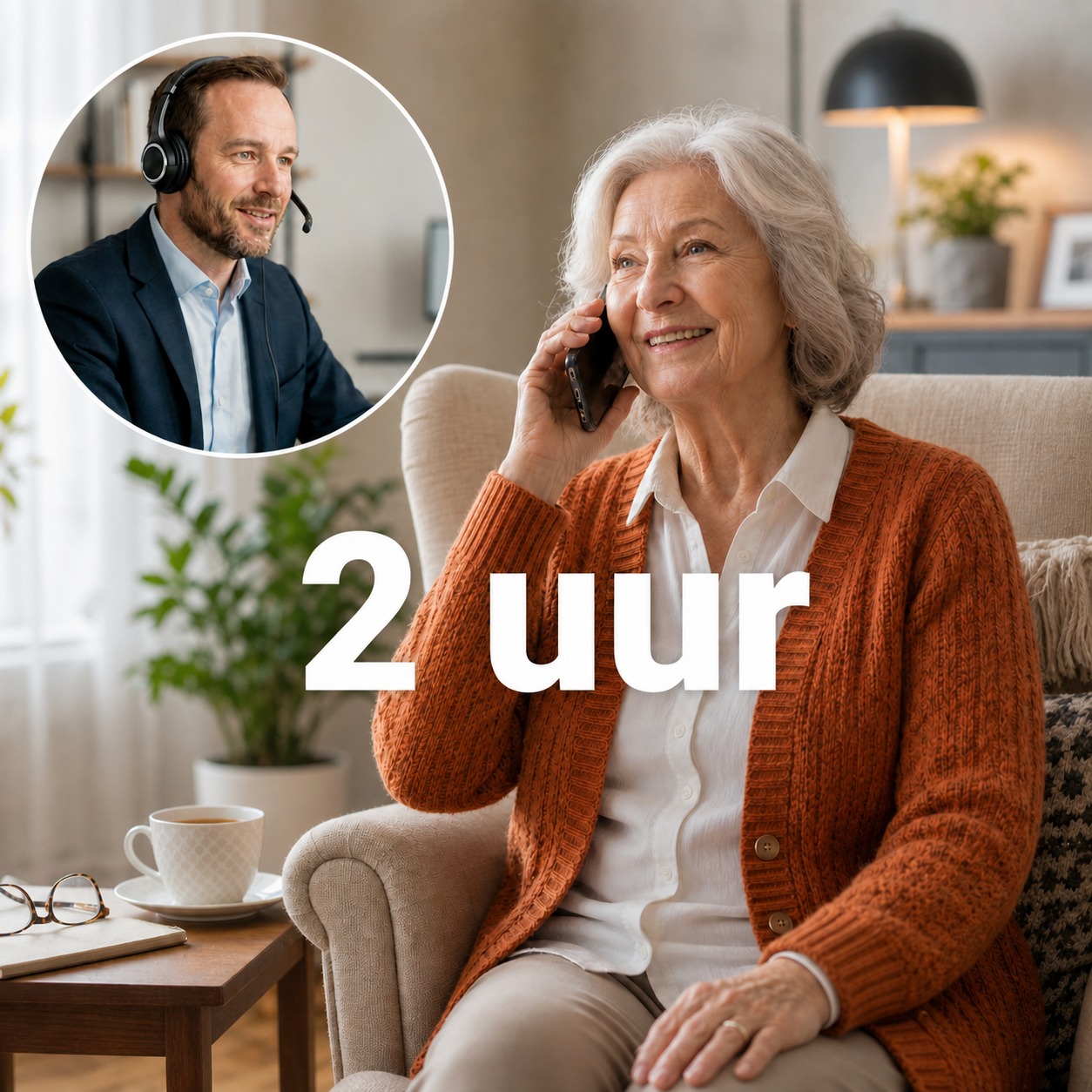 2 uur