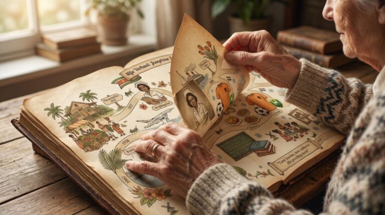 herinneringen bewaren moeder fotoalbum nostalgie